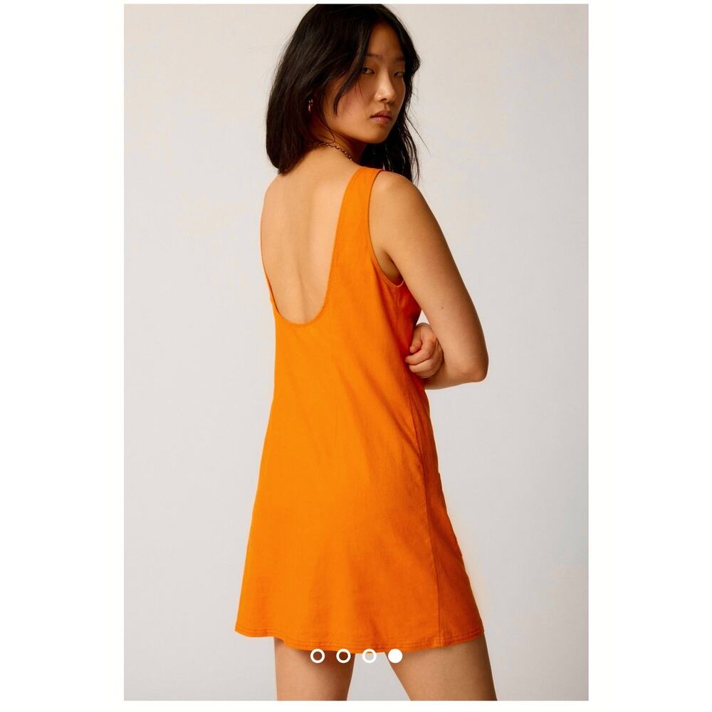 NWT UO Keke Mini Dress Orange XS